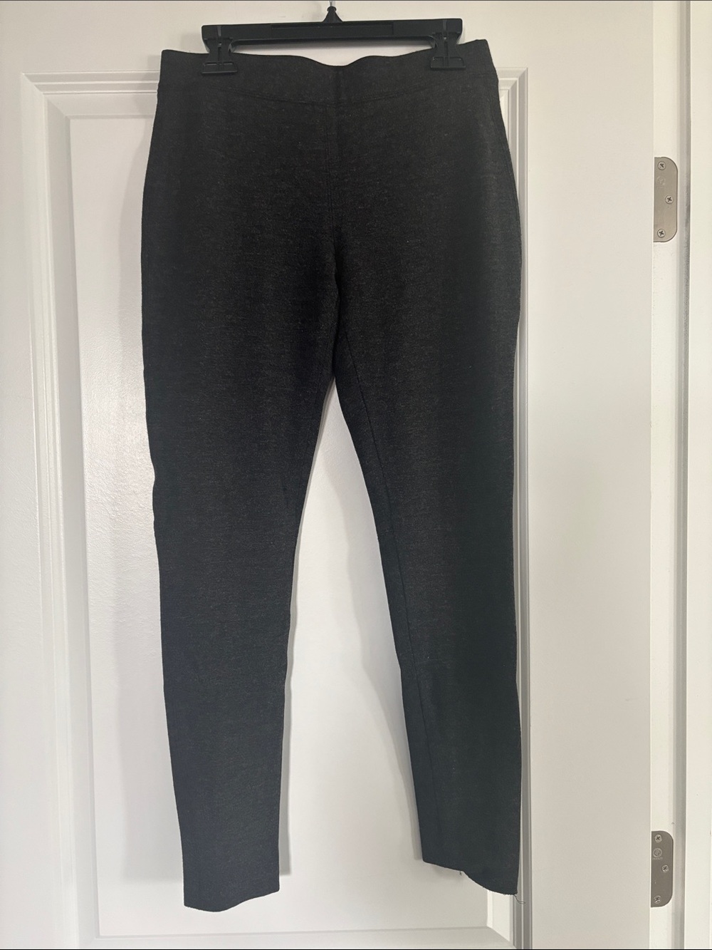 Classic Slim Grey Knit Pants